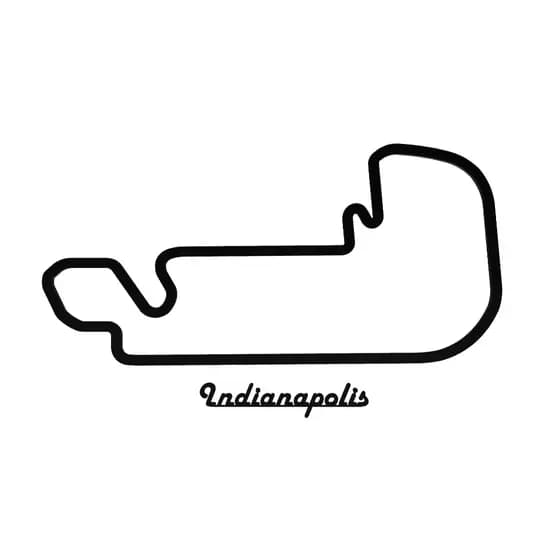 Quadro Pista F1 - INDIANAPOLIS