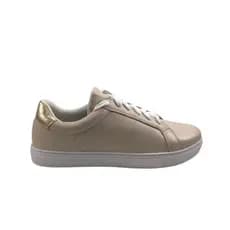 Tênis Mayra Couro Bege Cival Shoes