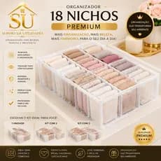 COLMEIA ORGANIZADORA PREMIUM 18 NICHOS – SU SONHO DA UTILIDADES