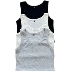 kit 3 blusas regata feminino Canelada