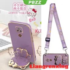 Capinha Motorola E7 MOTO PLUS CAPA E7 POWER 2021 Corda Para Pendurar O Em Cruz Lanyard DDDWDKT01