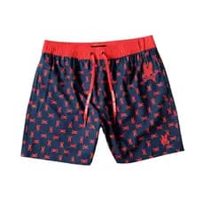 Alta qualidade crânio coelho psico coelho shorts praia calções de banho masculino OSIK