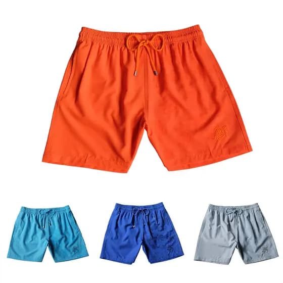 Shorts curtos de Surf shorts de praia masculino de secagem rápida réplica de água cinto elástico forro shorts de natação