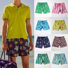 Short Praia Masculino Mauricinho Várias Cores Verão