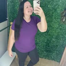 Blusa Feminina Fitnes Academia Long Line Dray Tampa Frente e Costa Alongada Caminhada Básica Moda Maior Plus Size