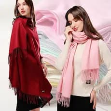 Cachecol Inverno Lenço Pashmina Xale Echarpe Feminino Grossa