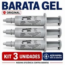 Gel Mata Barata Kit 3 Unidades 10g Cada Anti Barata Veneno Para Barata