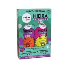 Kit Shampoo + Condicionador Salon Line Hidra Kids Cachinhos 300ml