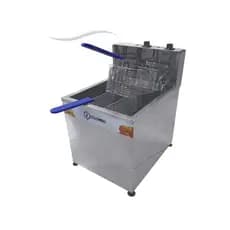 Fritadeira Elétrica 18 Litros 1 Cuba Profissional Aço Inox 220V