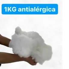 1KG Enchimento silicone Antialérgica Uso Geral