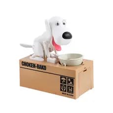 Cofrinho Cachorro que Come Moeda fofo para crianças