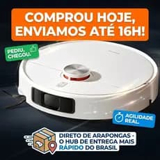 Robô Aspirador Xiaomi S40 Mapeamento Laser Lidar Aspira Passa Pano Envio Todo Brasil Pronta Entrega