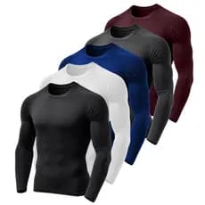 Kit com 3 Camisetas Térmica Uv 50 Proteção Solar Tecido Gelado Verão 2025