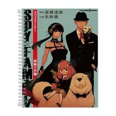 Caderno Spy Family Capa Dura 80 Folhas 1 Matéria