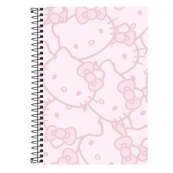 Caderno Hello Kitty Kuromi My Melody Sanrio 1, 10 ou 20 matérias