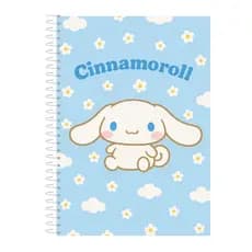 Caderno Cinnamoroll Sanrio, Hello kitty, Kuromi, My Melody 1 Matéria, 10 Matérias ou 20 Matérias