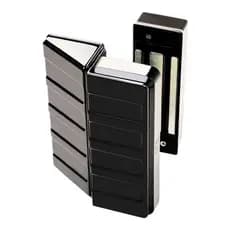 Fechadura Eletromagnética Eletroímã AL150 150kg Preta - AGL