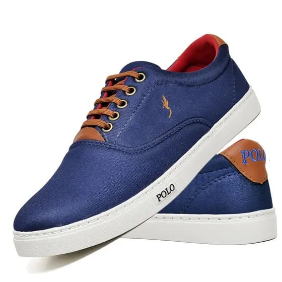 Sapatenis Casual Masculino Sola Costurada Macia e Leve Moda Homens Estiloso