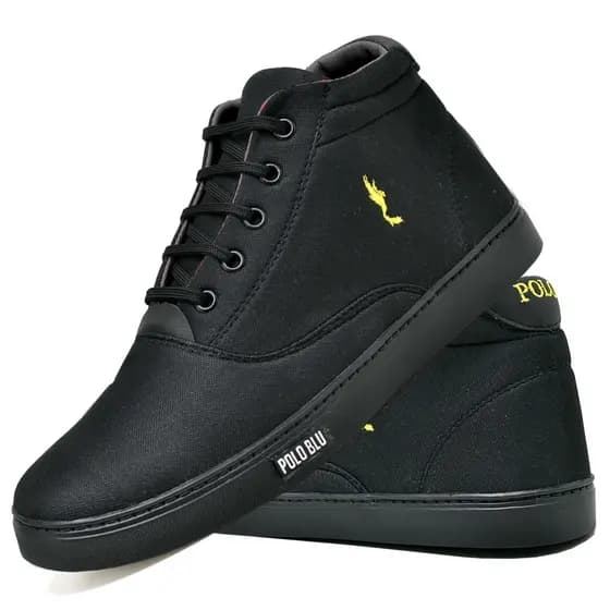 Tênis Sapatenis Masculino Moda Casual Sola Leve Cano Médio Estilo Conforto Homem Fashion FH Vestuários