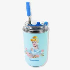 Copo Cinderela Neo com Canudo Princesas 300ml