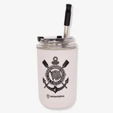 Copo Corinthians Neo com Canudo 300ml