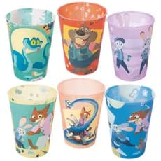 Copo Zootopia Sortido 1 Peça 320 ml