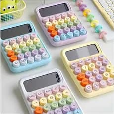 Calculadora Colorida Morandi De 12 Dígitos Teclado Mecânico De Ponto Grande Escola & Papelaria De Escritório Multineos