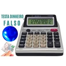 Calculadora ( Testa Dinheiro Falso ) Para Caixa De Comércio