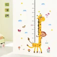 Parede Adesivo De Para Medição De Altura Gráfica Infantil BM-F1653