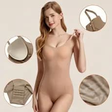 1 Pçs Feminino Controle De Barriga Sem Costura Bodysuit , Cintura Moldar Bunda Levantador Shapewear , Emagrecimento Tang