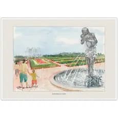 Jardim Botânico de Curitiba | Arte para Quadro Decorativo | Decoração Elegante A4