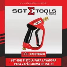 Pistola Lavadora de Alta Pressão SGT 9906 Potência e Eficiência para Limpeza Pesada