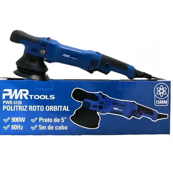Politriz Roto Orbital Sigma PWR5120 900W 15mm Potência Profissional para Lustros Precisos
