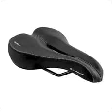 Selim Banco Bike Mtb Absolute Gel Vazado Super Confortável Preto / Cinza