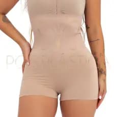 Bermuda  Cinta Modeladora Segunda Pele Short Modelador Anágua Afina Cintura Chapa Barriga