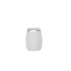 PORTA COTONETES OU ALGODÃO MAX ELEGANCE GOTA BRANCO MICROMAX