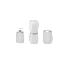 Kit lavabo e banheiro gota branco