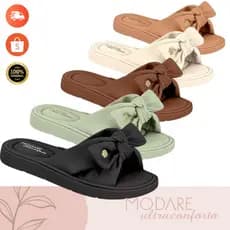 Chinelo Modare Ultra Conforto Feminino Ortopedico Esporao Original Slide Laço Leve carnaval 7208.101