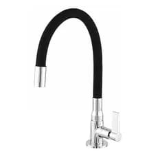 Torneira Luxo Bancada Flexível Preta Black Cozinha 1/4 Volta Moderna e Funcional
