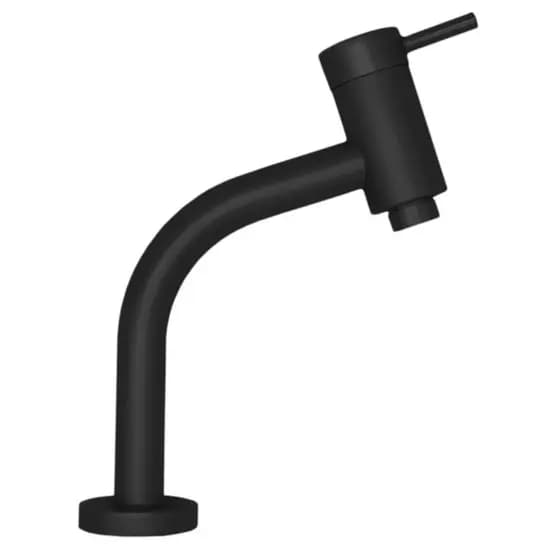 TORNEIRA STILLUS PRATICA BAIXA DE MESA BLACK 1/4 V