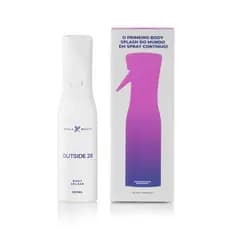 Body Splash Outside 28 Spray Contínuo 200ml Pétala Beauty Oriental Âmbar Musk Baunilha Sofisticado