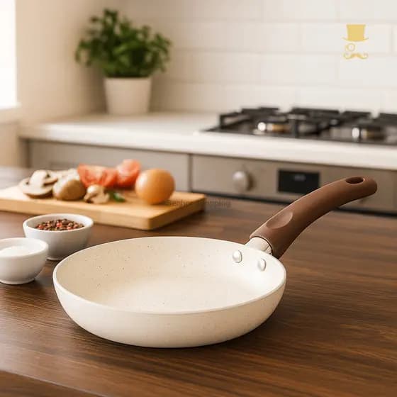 Frigideira Florença Antiaderente Florença de Alumínio e Revestimento Cerâmico Premium 22 e 24cm