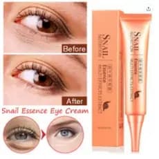 LAIKOU Creme Snail Essence Areá Dos Olhos Reconstrução Todo Tipo De Pele 30g