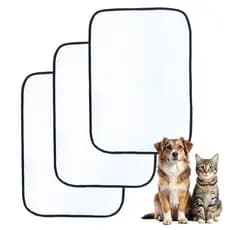 Kit 3x Tapete Higiênico Lavável Para Cães 70x50cm