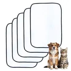 Tapete Higiênico Lavável Para Cães kit com 5 Tam. P 70x50cm