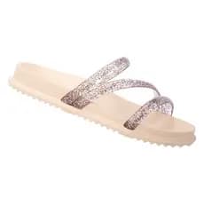 Papete Birken Sandália Chinelo Glitter em Eva Verão Feminino Adulto Super Leve e Confortável