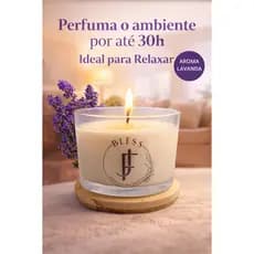 Vela Aromatica Perfumada 100g  Aromatizador Ambiente Relaxante Decorativa Antiestresse