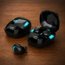 Fone de ouvido Bluetooth Sem Fio Tws Pro Academia Corrida Bateria longa duração Som Estéreo Premium