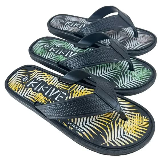 Chinelo Masculino Folhas Pai & Filho 861 KIKIVE