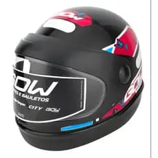 Capacete GOW Viseira Automática - Cor:  Preto FEMININO  60
